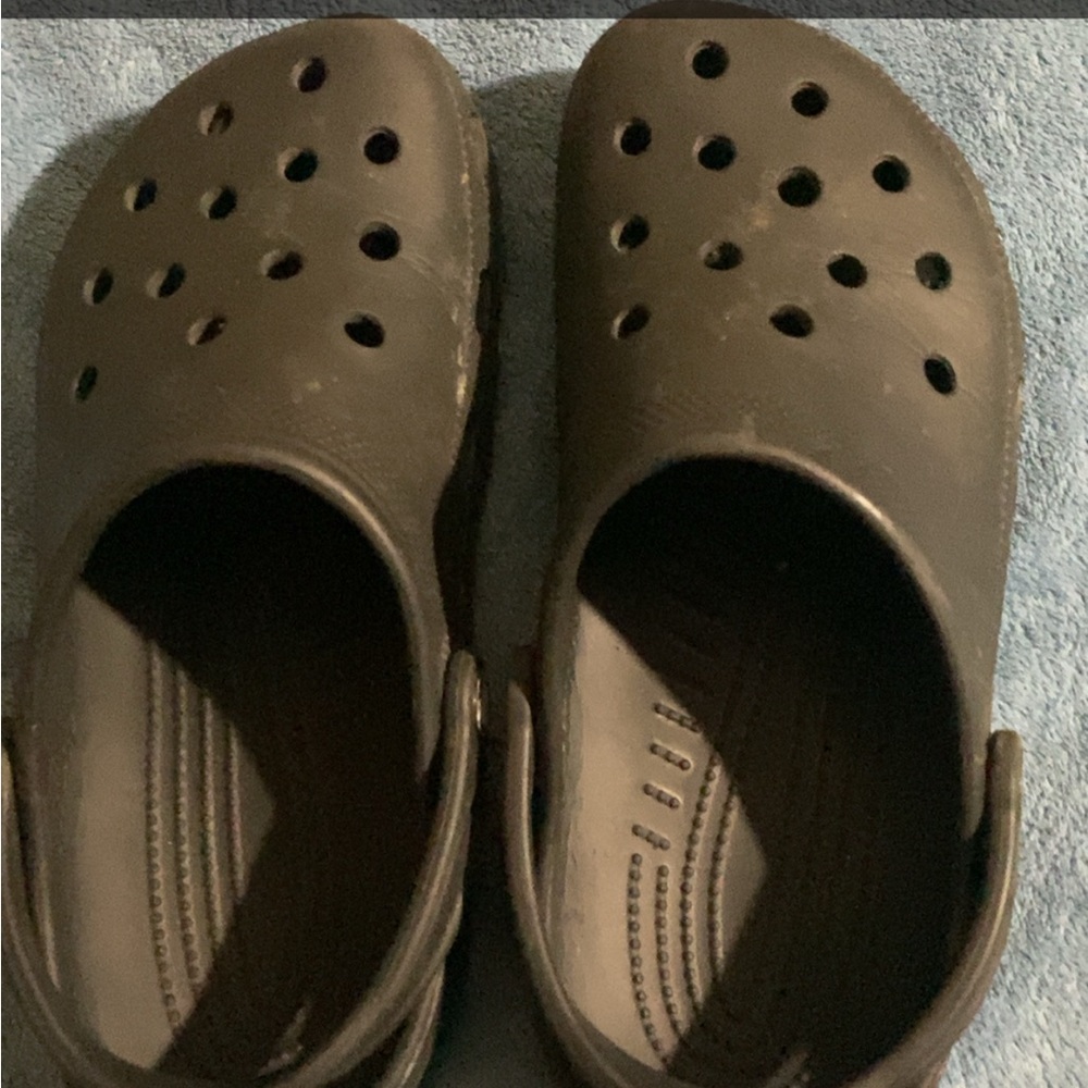 CROCS Men's Loafers in Dark Brown